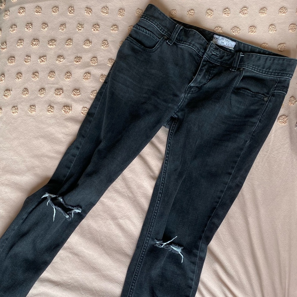 Free People mid rise jeans